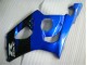 2003-2004 Noir Bleu Suzuki GSXR 1000 Carénages Moto