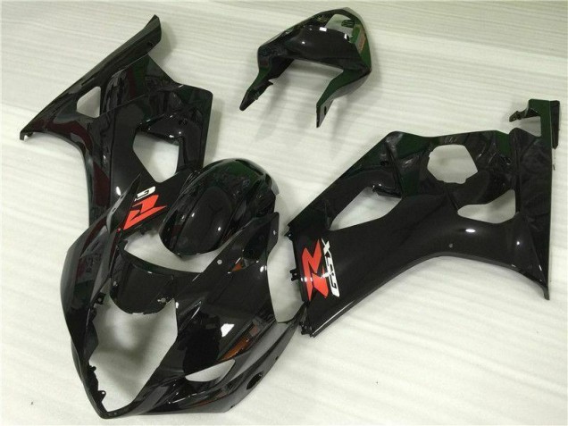 2003-2004 Noir Brillant Suzuki GSXR 1000 Carrosserie Moto 2003-2004 Noir Brillant Suzuki GSXR 1000 Carrosserie Moto