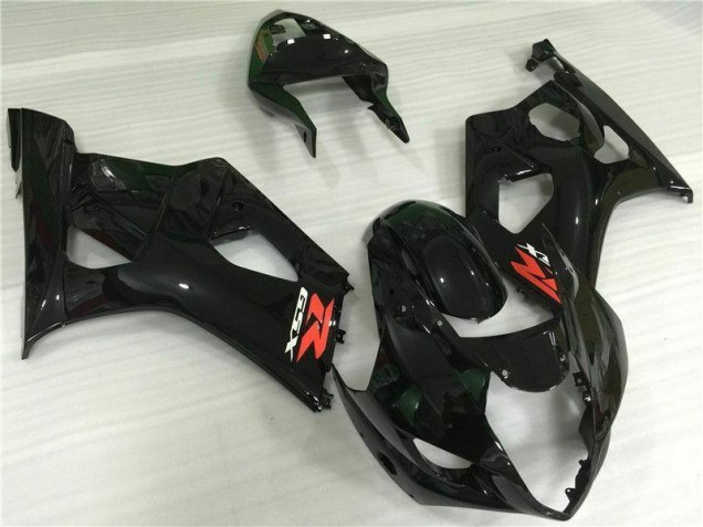 2003-2004 Noir Brillant Suzuki GSXR 1000 Carrosserie Moto 2003-2004 Noir Brillant Suzuki GSXR 1000 Carrosserie Moto