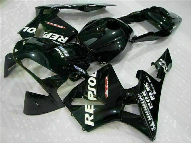 2003-2004 Noir Honda CBR600RR Carénage Moto de Rechange 2003-2004 Noir Honda CBR600RR Carénage Moto de Rechange