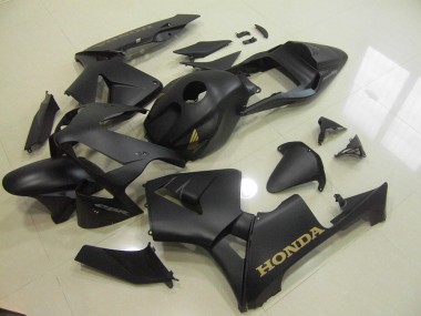 2003-2004 Noir Mat Or Honda CBR600RR Carénage Moto