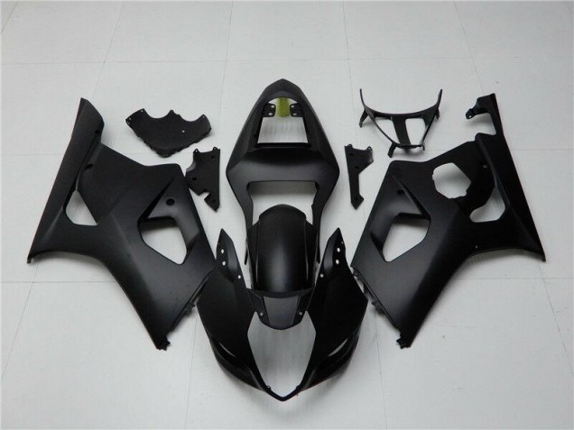 2003-2004 Noir Mat Suzuki GSXR 1000 Carrosserie Moto 2003-2004 Noir Mat Suzuki GSXR 1000 Carrosserie Moto