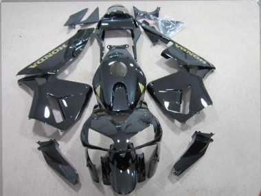 2003-2004 Noir Or Décalque Honda CBR600RR Carénages Moto