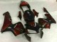 2003-2004 Noir Rouge Honda CBR600RR Carénage Moto 2003-2004 Noir Rouge Honda CBR600RR Carénage Moto