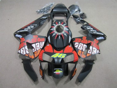 2003-2004 Noir Rouge Repsol 46 Honda CBR600RR Carénage Moto