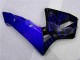 2003-2004 Noir avec Bleu Flamme Honda CBR600RR Carénage Moto