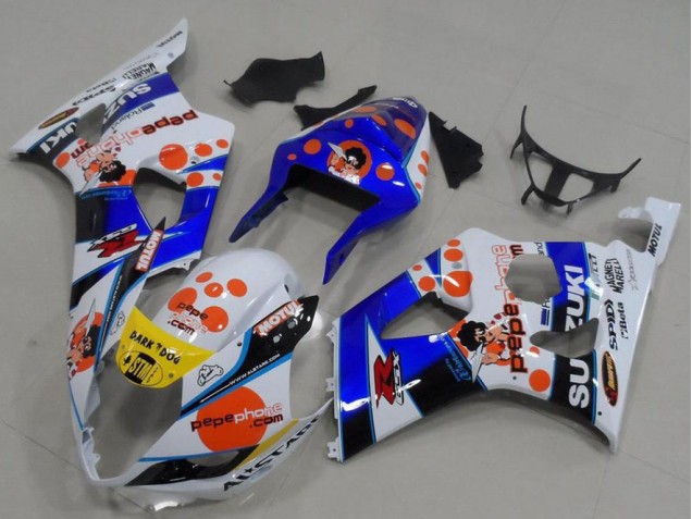 2003-2004 Pepe Phone Suzuki GSXR 1000 Carénage Moto 2003-2004 Pepe Phone Suzuki GSXR 1000 Carénage Moto