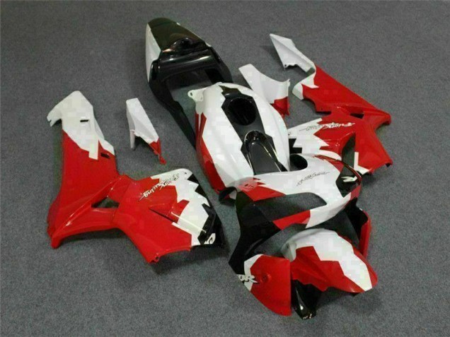 2003-2004 Rouge Blanc Honda CBR600RR Carénages Moto 2003-2004 Rouge Blanc Honda CBR600RR Carénages Moto