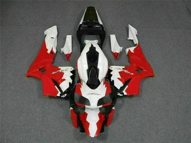 2003-2004 Rouge Blanc Honda CBR600RR Carénages Moto 2003-2004 Rouge Blanc Honda CBR600RR Carénages Moto