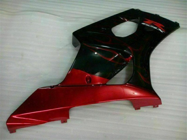2003-2004 Rouge Flamme Suzuki GSXR 1000 Carénage Moto 2003-2004 Rouge Flamme Suzuki GSXR 1000 Carénage Moto