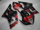 2003-2004 Rouge Noir Suzuki GSXR 1000 Carénage Moto