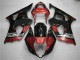 2003-2004 Rouge Noir Suzuki GSXR 1000 Carénage Moto
