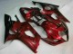 2003-2004 Rouge Suzuki GSXR 1000 Carénage Moto