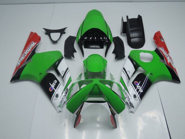 2003-2004 Vert Motocard Kawasaki ZX6R Carénage Moto
