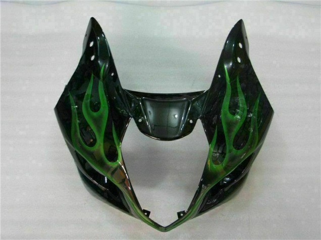 2003-2004 Vert Noir Suzuki GSXR 1000 Carénage Moto 2003-2004 Vert Noir Suzuki GSXR 1000 Carénage Moto