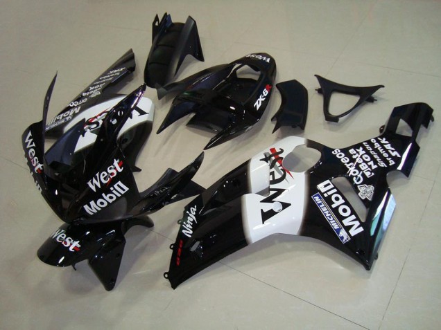 2003-2004 West Kawasaki ZX6R Carénage Moto 2003-2004 West Kawasaki ZX6R Carénage Moto