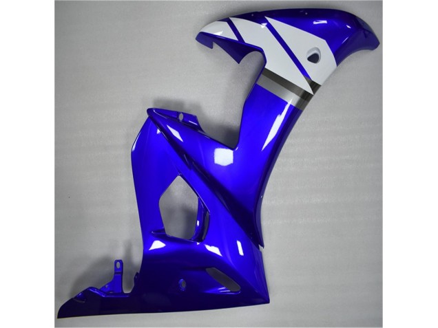 2003-2005 Bleu Blanc Yamaha YZF R6 Kit Carénages Motos Complet 2003-2005 Bleu Blanc Yamaha YZF R6 Kit Carénages Motos Complet