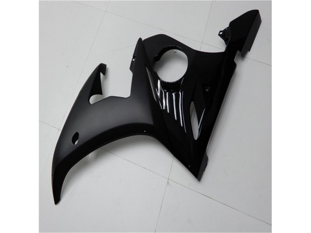2003-2005 Brillant Noir Mat Yamaha YZF R6 Carénage Moto 2003-2005 Brillant Noir Mat Yamaha YZF R6 Carénage Moto
