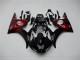 2003-2005 Noir Rouge Yamaha YZF R6 Carénage Moto 2003-2005 Noir Rouge Yamaha YZF R6 Carénage Moto
