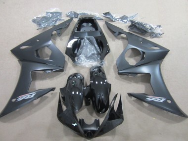 2003-2005 Noir Yamaha YZF R6 Kit Carénages Motos