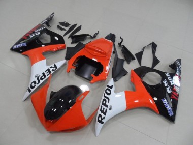 2003-2005 Repsol Yamaha YZF R6 Carénages Moto