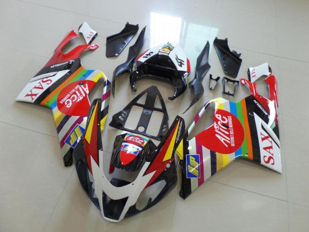 2003-2006 Colorful Sax Aprilia RSV1000 Carénage Moto