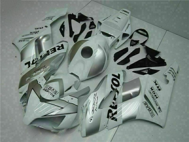 2004-2005 Argent Blanc Repsol Honda CBR1000RR Carénages Moto 2004-2005 Argent Blanc Repsol Honda CBR1000RR Carénages Moto