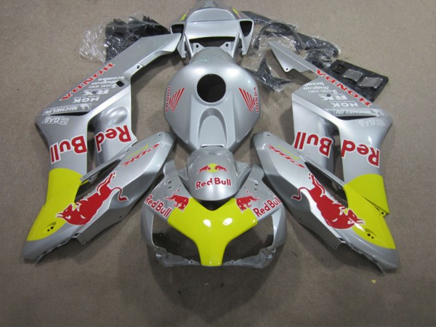 2004-2005 Argent Red Bull Honda CBR1000RR Carénage Moto 2004-2005 Argent Red Bull Honda CBR1000RR Carénage Moto