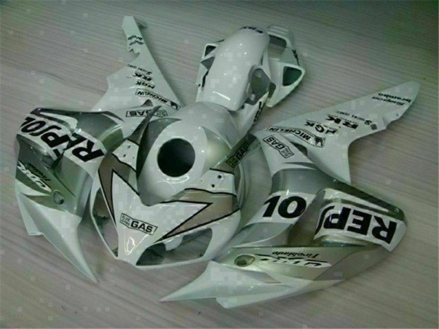 2004-2005 Argent Repsol Honda CBR1000RR Carénages Moto 2004-2005 Argent Repsol Honda CBR1000RR Carénages Moto
