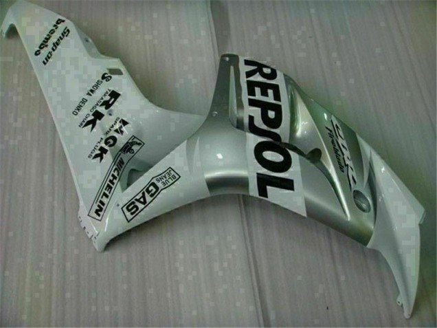 2004-2005 Argent Repsol Honda CBR1000RR Carénages Moto 2004-2005 Argent Repsol Honda CBR1000RR Carénages Moto