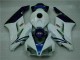 2004-2005 Blanc Bleu Honda CBR1000RR Carénages Moto 2004-2005 Blanc Bleu Honda CBR1000RR Carénages Moto