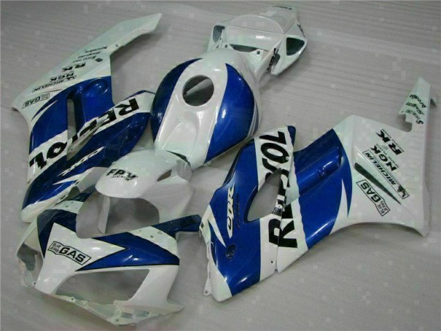 2004-2005 Blanc Bleu Repsol Honda CBR1000RR Carénage Moto