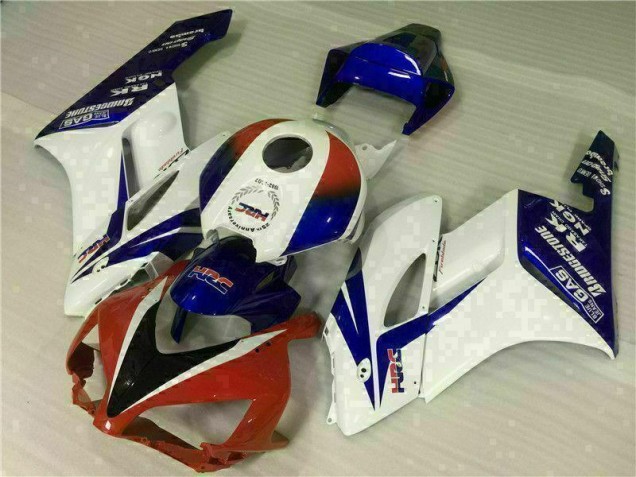 2004-2005 Blanc Bleu Rouge Honda CBR1000RR Carénage Moto 2004-2005 Blanc Bleu Rouge Honda CBR1000RR Carénage Moto