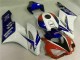 2004-2005 Blanc Bleu Rouge Honda CBR1000RR Carénage Moto 2004-2005 Blanc Bleu Rouge Honda CBR1000RR Carénage Moto
