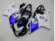 2004-2005 Blanc Bleu Suzuki GSXR 600/750 Carénage Moto 2004-2005 Blanc Bleu Suzuki GSXR 600/750 Carénage Moto