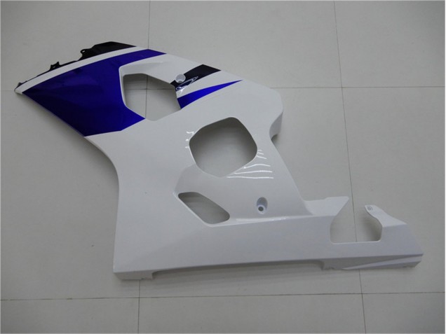 2004-2005 Blanc Bleu Suzuki GSXR 600/750 Carénage Moto 2004-2005 Blanc Bleu Suzuki GSXR 600/750 Carénage Moto