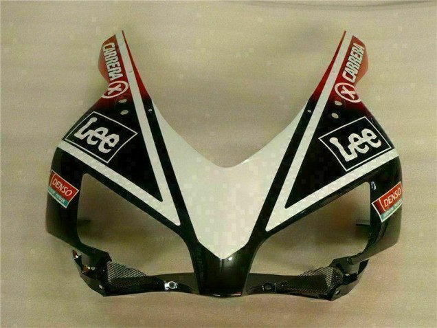 2004-2005 Blanc Noir Honda CBR1000RR Carénage Moto 2004-2005 Blanc Noir Honda CBR1000RR Carénage Moto