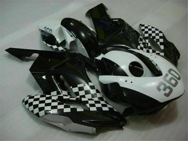 2004-2005 Blanc Noir Honda CBR1000RR Carénages Moto 2004-2005 Blanc Noir Honda CBR1000RR Carénages Moto