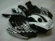 2004-2005 Blanc Noir Honda CBR1000RR Carénages Moto 2004-2005 Blanc Noir Honda CBR1000RR Carénages Moto