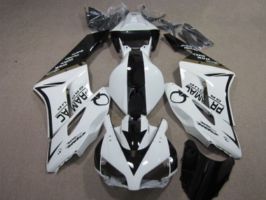 2004-2005 Blanc Noir PRAMAC Honda CBR1000RR Carénage Moto