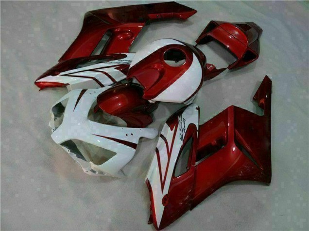 2004-2005 Blanc Rouge Honda CBR1000RR Carénage Moto 2004-2005 Blanc Rouge Honda CBR1000RR Carénage Moto