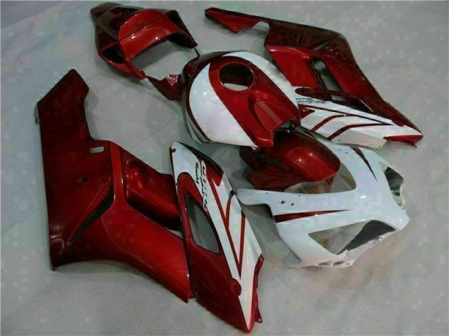 2004-2005 Blanc Rouge Honda CBR1000RR Carénage Moto 2004-2005 Blanc Rouge Honda CBR1000RR Carénage Moto