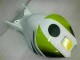 2004-2005 Blanc Vert Hannspree 52 Honda CBR1000RR Carénage Moto 2004-2005 Blanc Vert Hannspree 52 Honda CBR1000RR Carénage Moto