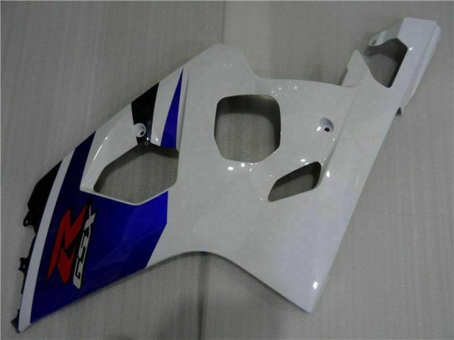 2004-2005 Bleu Blanc Suzuki GSXR 600/750 Carrosserie Moto