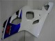 2004-2005 Bleu Blanc Suzuki GSXR 600/750 Carrosserie Moto
