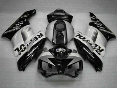 2004-2005 Noir Argent Repsol Honda CBR1000RR Carénages Moto