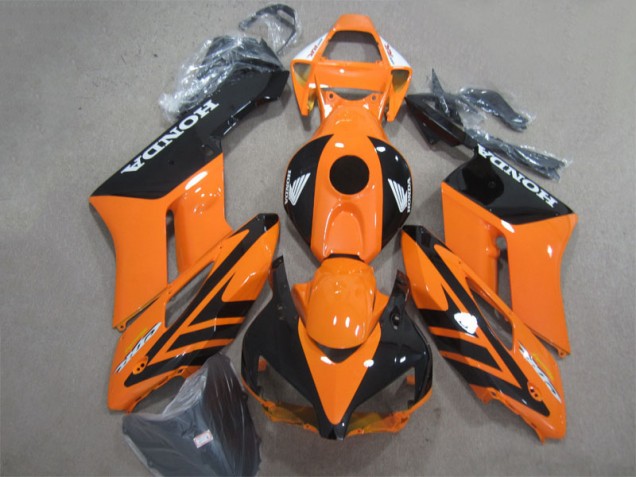 2004-2005 Noir Orange Honda CBR1000RR Carénages Moto 2004-2005 Noir Orange Honda CBR1000RR Carénages Moto