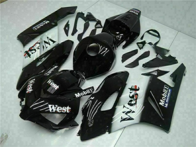 2004-2005 Noir West Honda CBR1000RR Carénage Moto 2004-2005 Noir West Honda CBR1000RR Carénage Moto