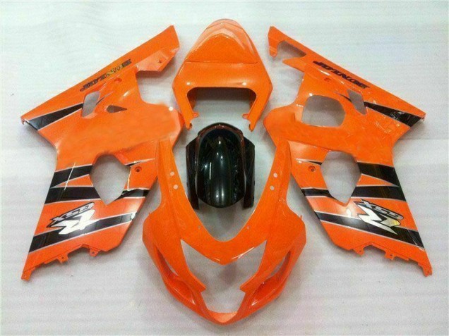 2004-2005 Orange Suzuki GSXR 600/750 Carénage Moto