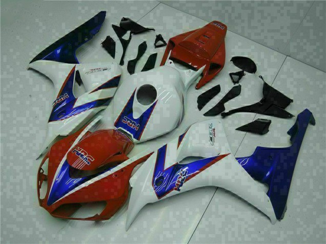 2004-2005 Rouge Blanc Honda CBR1000RR Carénage Moto 2004-2005 Rouge Blanc Honda CBR1000RR Carénage Moto